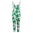 thumbnail image 4 of YOTMKGDO Monos para mujer, camiseta con estampado del día de San Patricio 2025, diseños divertidos y elegantes, varios estilos y colores para mujer, amarillo, XL, 4 of 5