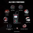 thumbnail image 5 of JDIAG OBD2 Scanner ,Code Reader Automotive Engine Light Check Scan Tool Checks O2 Sensor and EVAP Systems with Full OBD2 Functions, 5 of 9