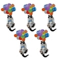 thumbnail image 1 of Cute Funny Cat Car Hanging Ornament with Colorful -Balloon Hanging Decor, 1 of 5