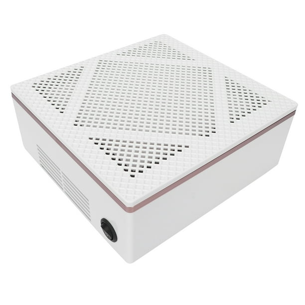 Aspiradora de polvo para uñas, colector de polvo para uñas de 60 W, potente colector de polvo para ventilador de uñas, muy recomendable