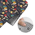 thumbnail image 5 of Yiaed Christmas Holiday Bowling Print Bathroom Mat Set 2 Pieces Mat Anti-Skid Pad Ultra Soft and Absorbent Bathroom Bath Mat Contour Bath Rugs for Toilet Base, 5 of 6