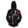 thumbnail image 2 of Adult Zipper Sweatshirt Role Playing Clothes Stage Performance Clothes Sports Fitness Clothes, 2 of 4