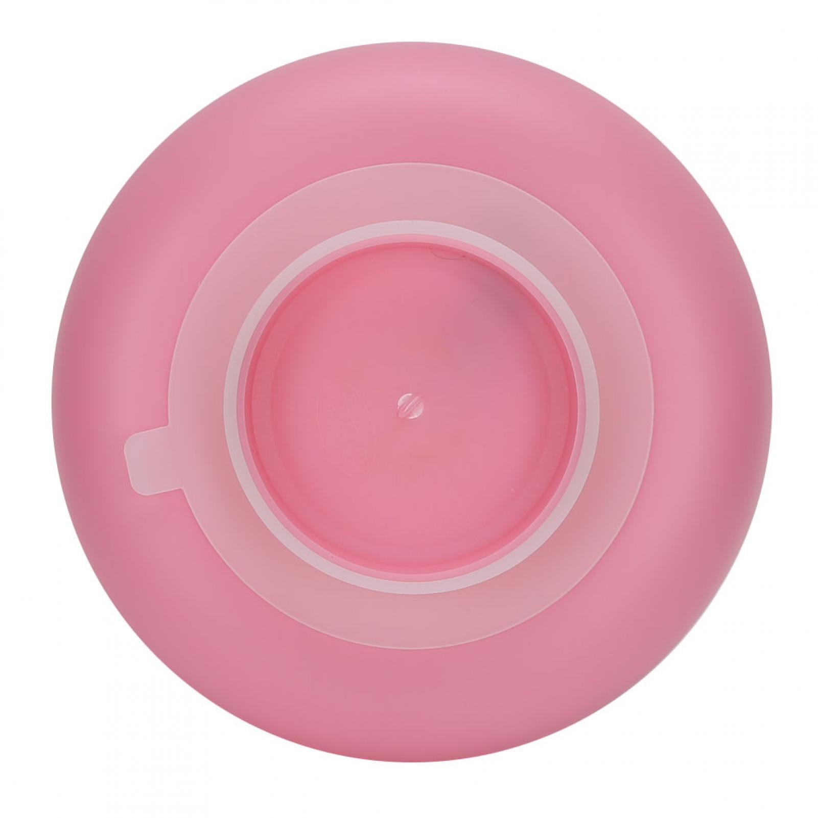 ANGGREK High Quality Red Plate With Suction Cup, Spill‑Proof Plate, People With Limited Mobility For Older