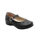 thumbnail image 1 of Balerina Flat Escolar Dogi® Piel Negro Tacón Plantilla Arco negro 19, 1 of 8