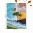 thumbnail image 3 of UXIEQU Lone Tree Landscape Canvas Wall Art 15.75x11.81 Inches, 3 of 8