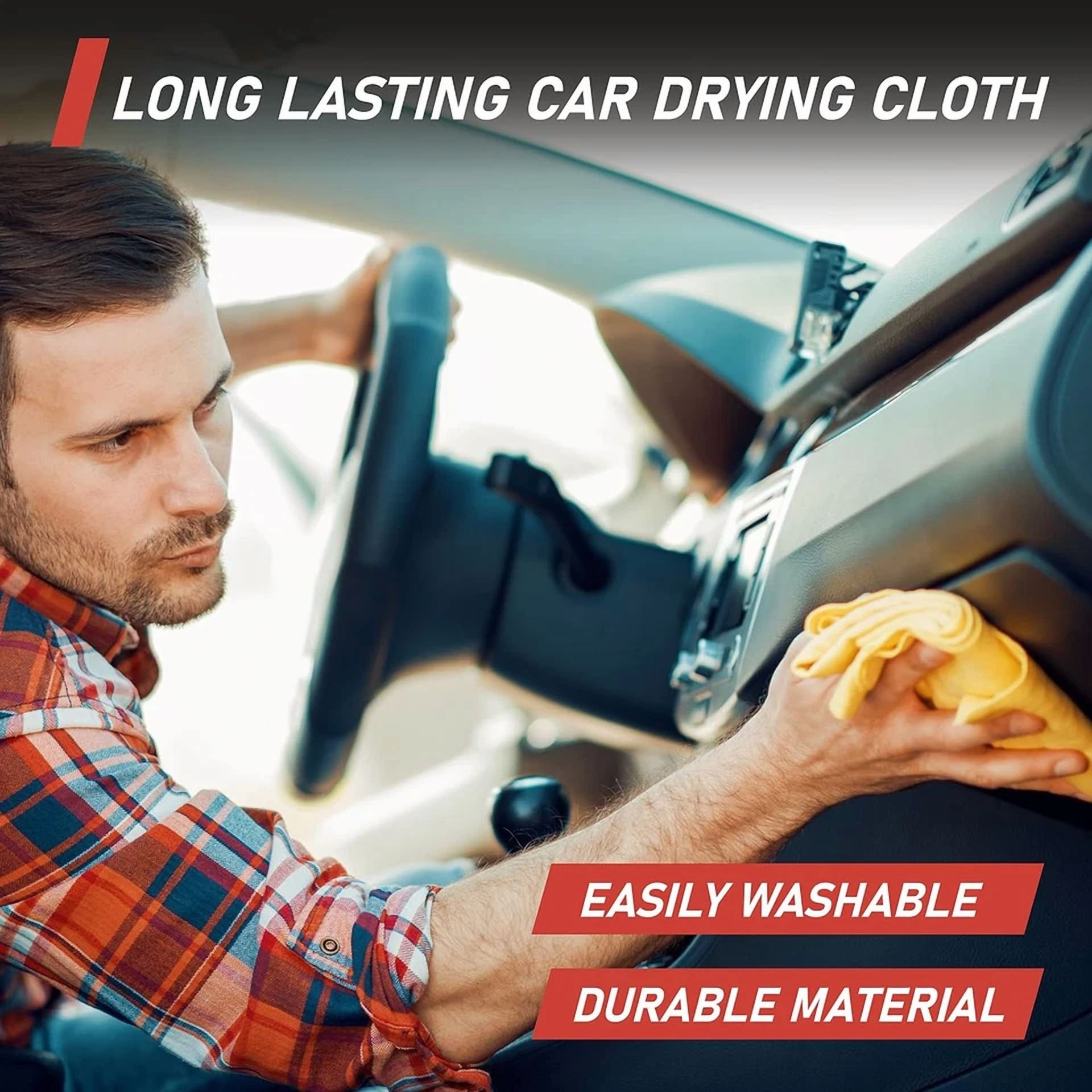 BUTTERFLY- Dsv Standard Premium Car Care Towel, Drying Super Absorbent Chamois Cloth