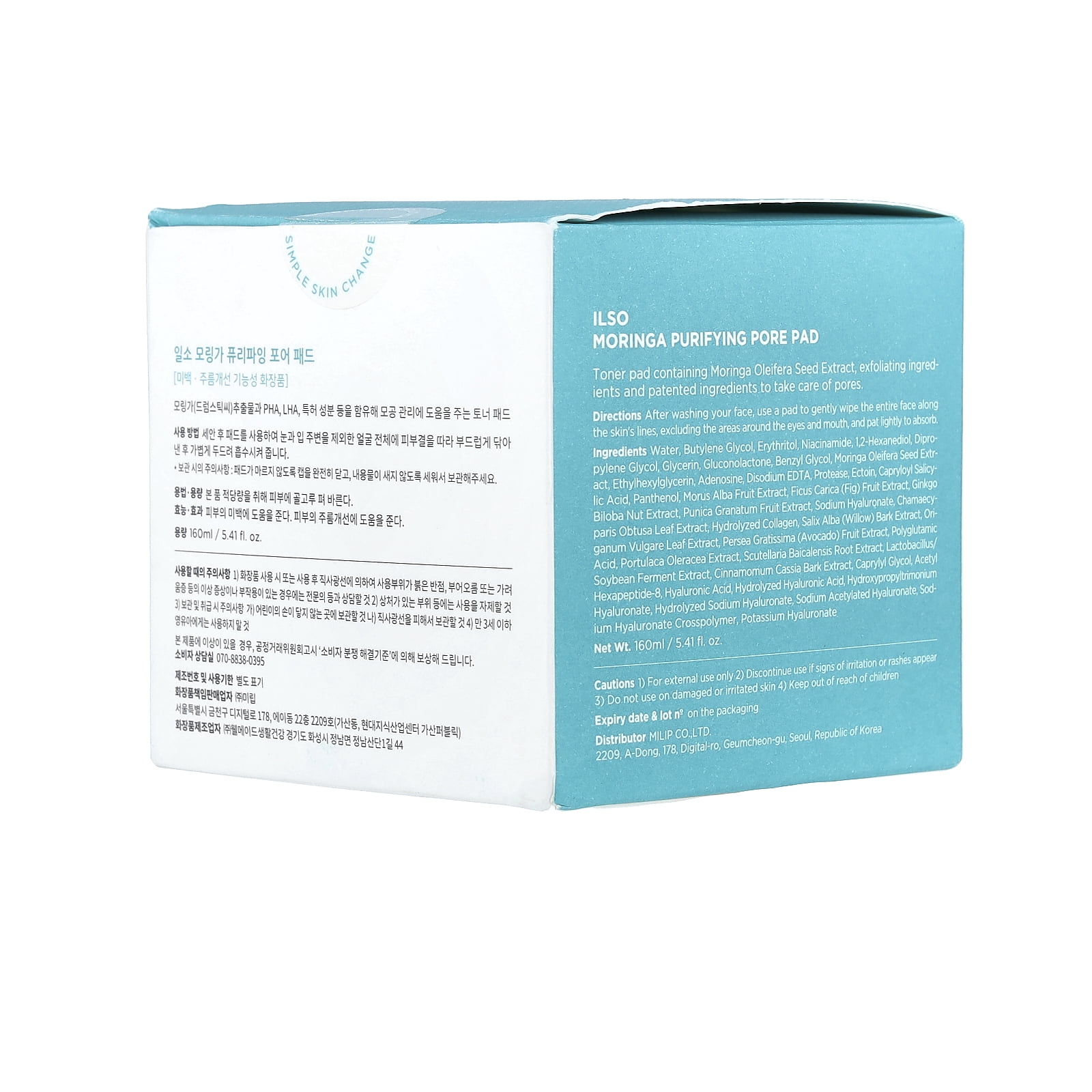 ilso Moringa Purifying Pore Pad, 60 Pads