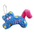 thumbnail image 1 of Fashionable Eye Catching Sturdy Plush Lovely Cat Charm Sturdy Key Holder and Phone Fashion Accessory Casual Wear orange, 1 of 4