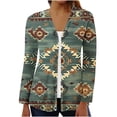 thumbnail image 2 of LOVZFMLL Cardigan pour Femmes Imprimé à Manches Longues, Ouvert à l'Avant, Cardigan à Boutons, 2 of 5
