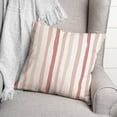 thumbnail image 3 of Creative Products Vertical Strokes Pink 18 x 18 Indoor / Outdoor Pillow, 3 of 3