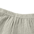 thumbnail image 4 of LIJCC Ensemble Décontracté d'Été pour Bébé Fille en Coton et Lin à Manches Courtes Col Rond T-Shirt et Shorts 2 Pcs (Gris, 3-4 Ans), 4 of 8