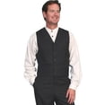 thumbnail image 2 of Scully 538454-BLK-M Mens Wah Maker Highland Vest - Black, Medium, 2 of 2