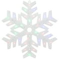 thumbnail image 3 of 15" LED Color Changing Christmas Snowflake Window Silhouette, 3 of 9