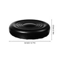 thumbnail image 2 of KAKOWELY Tabouret de Remplacement Rond en Mousse Noire pour Coiffeur Tabouret 1Ensemble, 2 of 8
