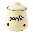 thumbnail image 4 of DOLITY Garlic Keeper Ceramic Organizer Ventilated Gift Countertop Home Garlic Saver, 4 of 9