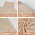 thumbnail image 5 of MANIFIQUE Women's Turtleneck Long Sleeve Shirts Fall Fashion Basic Thermal Underwear Tops Winter Clothes 2026, 5 of 6