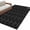 Black, variant on Round Area Rug 3 Ft, Dark Green Gold Floral Washable Non-Slip Circle Carpet for Living Room/Bedroom, Modern Abstract Art Spring Flowers Low-Profile Small Floor Mats Collection Rugs for Indoor