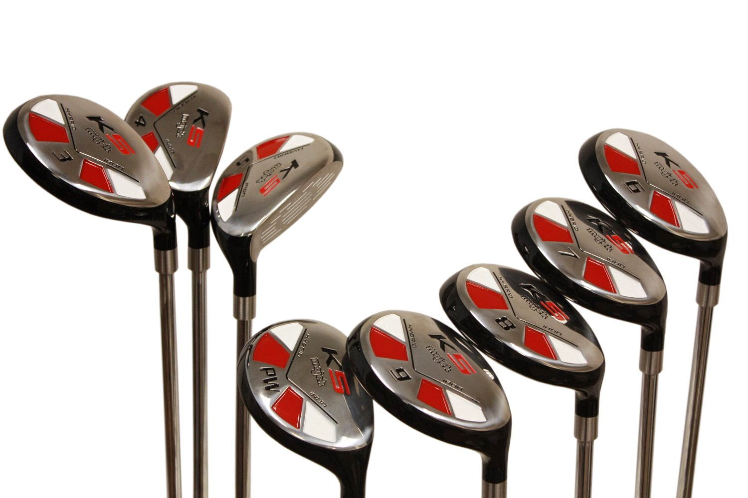 Senior Men's Majek Golf All Hybrid Complete Full Set, which 
