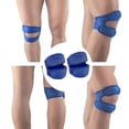 thumbnail image 1 of correas de rótula para rodilla, ajustables, para hombre y mujer, para aliviar el dolor de rodilla, ideal para baloncesto, artritis y correr., 1 of 5