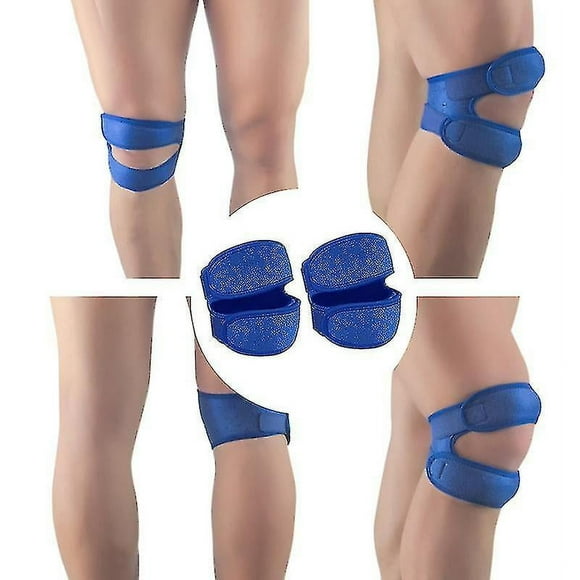 correas de rótula para rodilla, ajustables, para hombre y mujer, para aliviar el dolor de rodilla, ideal para baloncesto, artritis y correr.