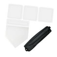 thumbnail image 5 of Vsenkes Baseball Softball Base Baseball Accessories for Backyard Game Indoor Outdoor White, 5 of 9