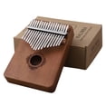 thumbnail image 1 of Shisuyan Kalimba Instrument Musical Instrument Wood 1Pcs 5.1x7.1in, 1 of 8