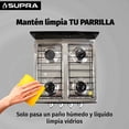 thumbnail image 4 of Parrilla de Gas Supra 4Q-TITAN BLACK de 4 Quemadores para Sobreponer Color Negro, 4 of 6
