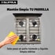 thumbnail image 4 of Parrilla de Gas Supra 4Q-TITAN BLACK de 4 Quemadores para Sobreponer Color Negro, 4 of 6