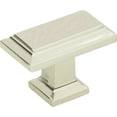 thumbnail image 4 of Atlas Homewares 290 Sutton Place 1-7/16" Rectangular Cabinet Knob - Bronze, 4 of 7