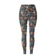 thumbnail image 4 of WILLBEST Leggings de Moda Para Mujer, Cintura Alta, Estampado Floral, Pantalones de Yoga Para Correr, Fitness, Ropa Informal Para Navidad y Uso Diario. Mediana, 4 of 5