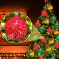 thumbnail image 3 of Christmas Ball Ornament Lights,17FT 20 Bulbs Multicolor Christmas Tree Lights, Indoor or Outdoor Christmas String Lights,Plug in Expandable Wire Lights for Christmas Holiday Party, 3 of 5