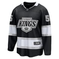 thumbnail image 2 of Men's Fanatics Quinton Byfield Black Los Angeles Kings Home Breakaway Jersey, 2 of 3