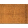 thumbnail image 1 of Ahgly Company Indoor Rectangle Oriental Orange Industrial Area Rugs, 6' x 9', 1 of 4