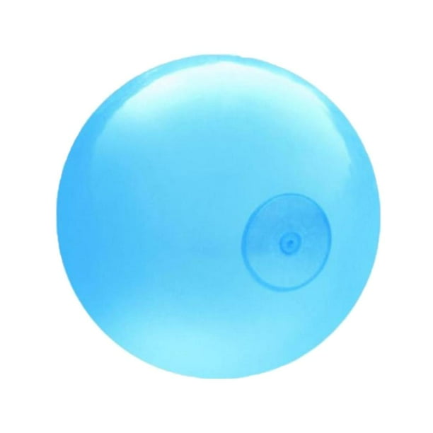 Pelota de espuma inflable de 120 cm de diámetro, llena de agua, para piscina. XL azul