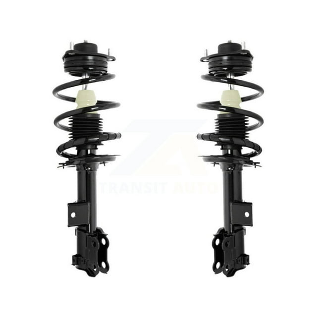 Transit Auto Front Complete Suspension Shocks Strut and Coil Spring Mount Assemblies Kit for Car Hyundai Sonata Kia Optima - Left Right Side (Driver Passenger) K78A-100180