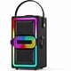thumbnail image 1 of wonima11 Bluetooth Speaker, 120W Peak Power Wireless Speakers Boombox with Deep Bass, Portable Loud Stereo Sound Subwoofer with LED Light Show for Party, Outdoor, Camping (Black), 1 of 1