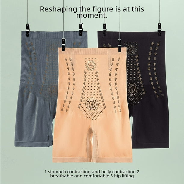 Pantalones moldeadores de cintura alta para mujer, pantalones de seguridad interior de algodón, pantalones que levantan la cintura, levantan la cadera, moldean el cuerpo y dan forma a un abdomen