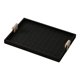 thumbnail image 1 of Bandeja para joyas, expositor de collares, elegante soporte para anillos, cuenco para joyas, postre de frutas 40cmx28cmx3cm negro, 1 of 9