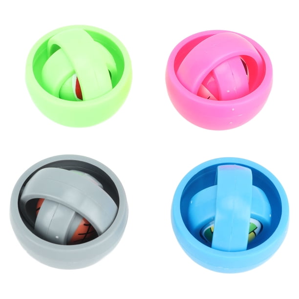 Pelota antiestrés creativa Jadeshay 3D giratoria juguete para niños