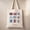Black, variant on Personalized LondonThemed Tote Bag Custom Name Canvas Bag with Iconic British Design