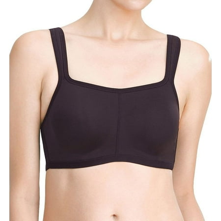 NATORI All Black Yogi Sports Bra, US 34I, UK 34G, NWOT