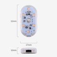 thumbnail image 2 of Peggybuy 5V Auto Night Touch Light 6 Bulbs Touch Sensitive Lamp for Car Trunk Storage Box, 2 of 9