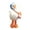 White, variant on Mightlink Cute Duck Plush Keychain Handbag Tote Bag Pendant Purse Charm