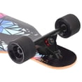 thumbnail image 5 of PINESKY Monopatín Longboard de 41 pulgadas, monopatín completo de arce natural de 9 capas para crucero, tallado, estilo libre y descenso con mariposa T-Tool, 5 of 5