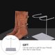 thumbnail image 5 of unbranded 1Ud Estante De Acero Inoxidable Plateado Para Exhibir Y Almacenar Botas Con Estilo, 5 of 8