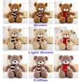 thumbnail image 5 of Osos de peluche grandes YONGSHENG con bufanda 80cm 100cm Relleno de muñecos de peluche, 5 of 5