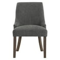 thumbnail image 6 of Leona Dining Chair In Charcoal Fabric with Grey Brushed Leg Finish - 2-Pack, 6 of 8