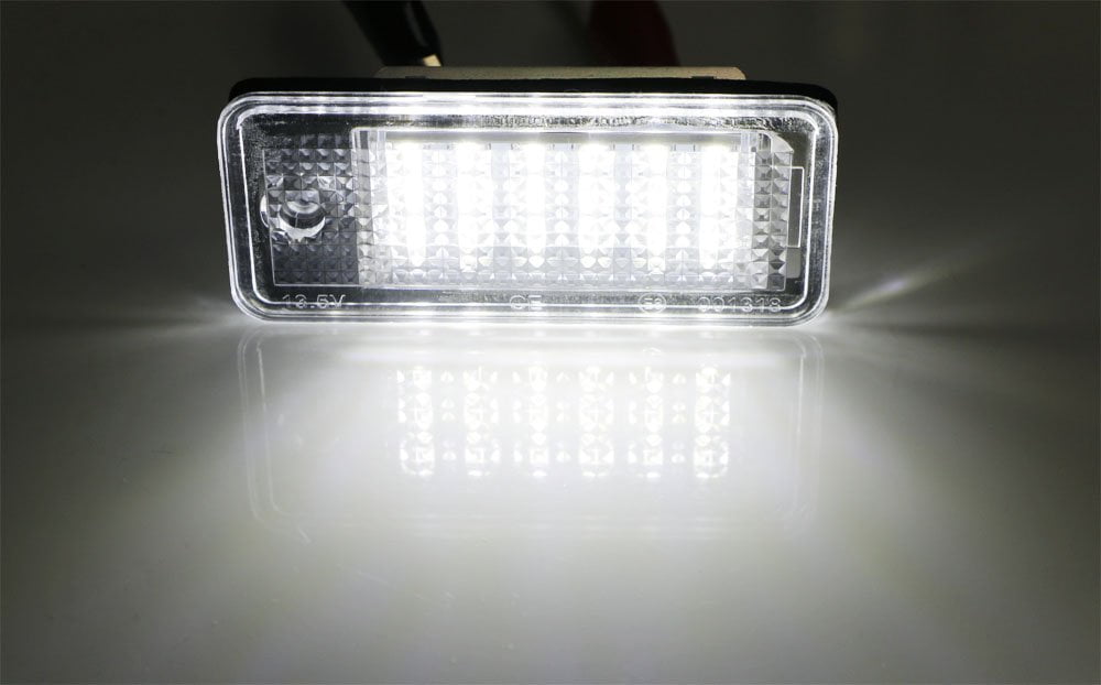 audi a4 b7 license plate light