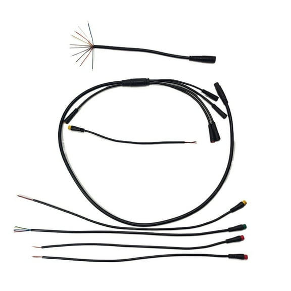 Electric Bicycle Waterproof Wire Harness DIY 1T5 Display Brake 10 Cores