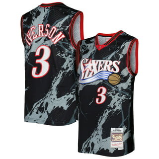 Mitchell & Ness Infant Boys and Girls Allen Iverson Red Philadelphia 76ers  1996/97 Hardwood Classics Retired Player Jersey